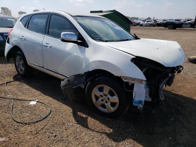 JN8AS5MV2CW399243 - 2012 NISSAN ROGUE S WHITE photo 4