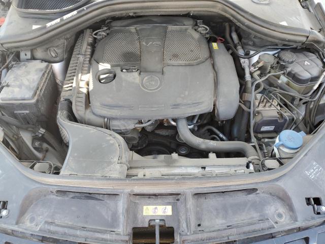 4JGDA5HB1DA157386 - 2013 MERCEDES-BENZ ML 350 4MATIC SILVER photo 12