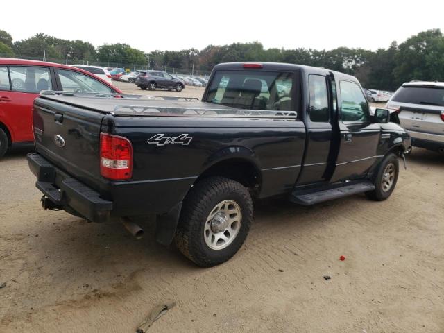 1FTLR4FE1BPA53314 - 2011 FORD RANGER SUPER CAB BLACK photo 3