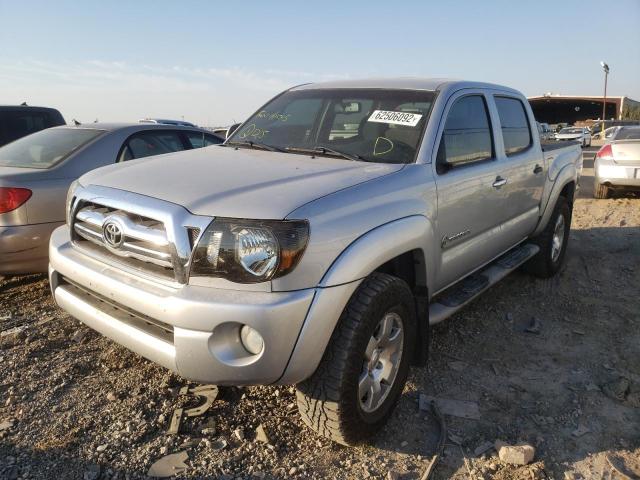 3TMJU4GN7AM108941 - 2010 TOYOTA TACOMA DOUBLE CAB PRERUNNER SILVER photo 2