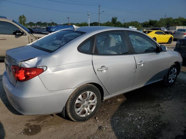 KMHDU4AD0AU859612 - 2010 HYUNDAI ELANTRA BLUE SILVER photo 3