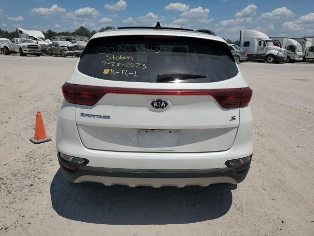 KNDP63AC7L7762695 - 2020 KIA SPORTAGE S WHITE photo 6