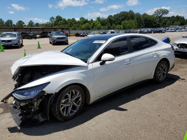 KMHL14JA1NA212833 - 2022 HYUNDAI SONATA SEL WHITE photo 1