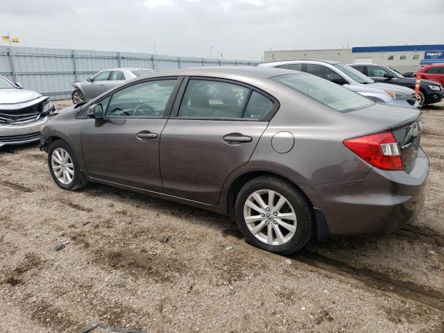 19XFB2F93CE033978 - 2012 HONDA CIVIC EXL GRAY photo 2