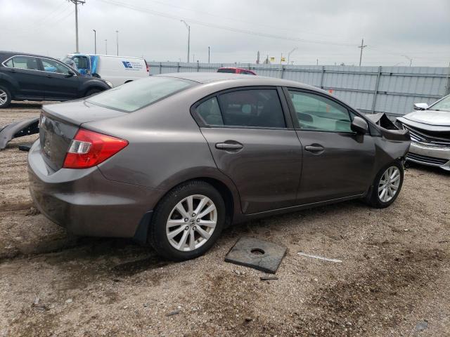 19XFB2F93CE033978 - 2012 HONDA CIVIC EXL GRAY photo 3