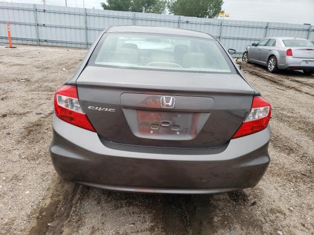 19XFB2F93CE033978 - 2012 HONDA CIVIC EXL GRAY photo 6