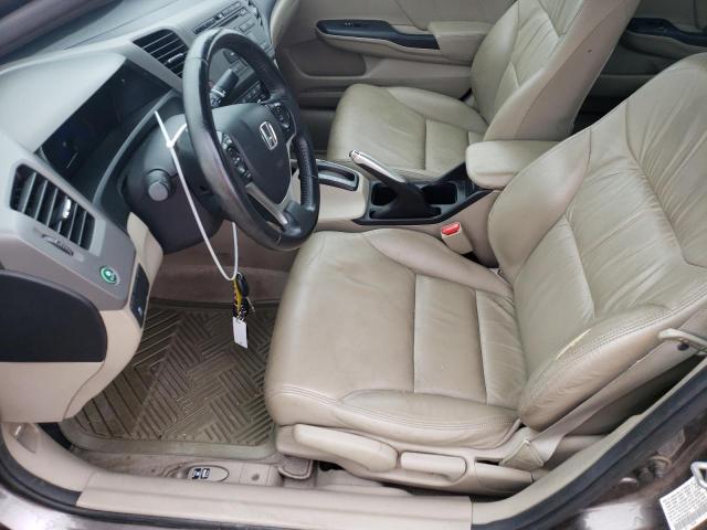 19XFB2F93CE033978 - 2012 HONDA CIVIC EXL ნაცრისფერი ფოტო 7