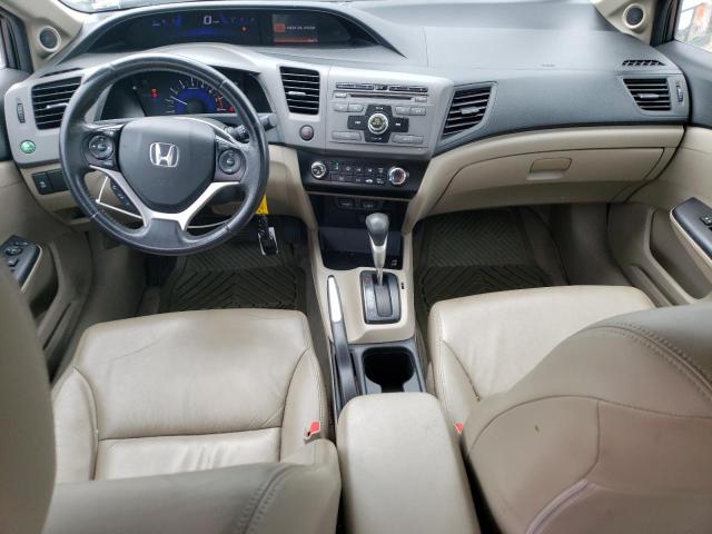 19XFB2F93CE033978 - 2012 HONDA CIVIC EXL ნაცრისფერი ფოტო 8