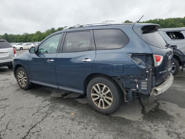 5N1AR2MM6FC682338 - 2015 NISSAN PATHFINDER S BLUE photo 2