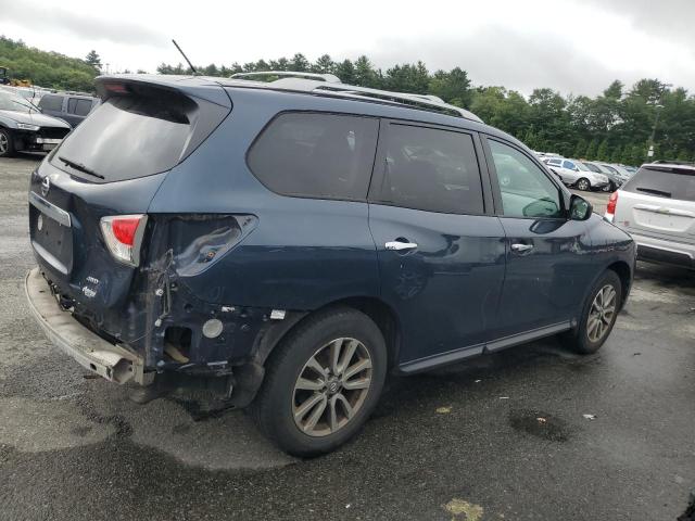 5N1AR2MM6FC682338 - 2015 NISSAN PATHFINDER S BLUE photo 3
