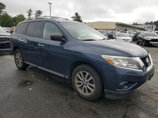 5N1AR2MM6FC682338 - 2015 NISSAN PATHFINDER S BLUE photo 4