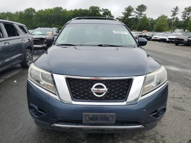 5N1AR2MM6FC682338 - 2015 NISSAN PATHFINDER S BLUE photo 5