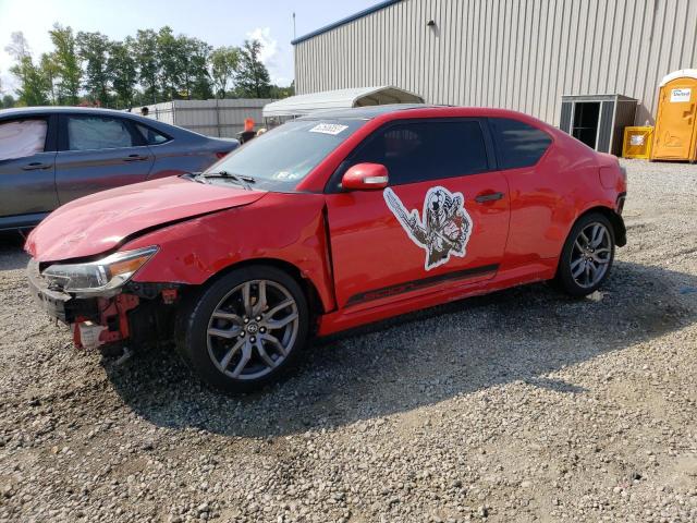 JTKJF5C78E3073351 - 2014 TOYOTA SCION TC 红色 照片 1