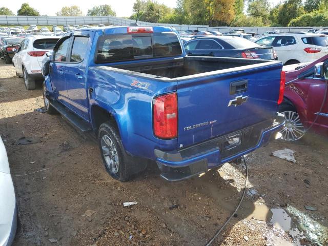 1GCGTDEN4K1122715 - 2019 CHEVROLET COLORADO Z71 BLUE photo 3