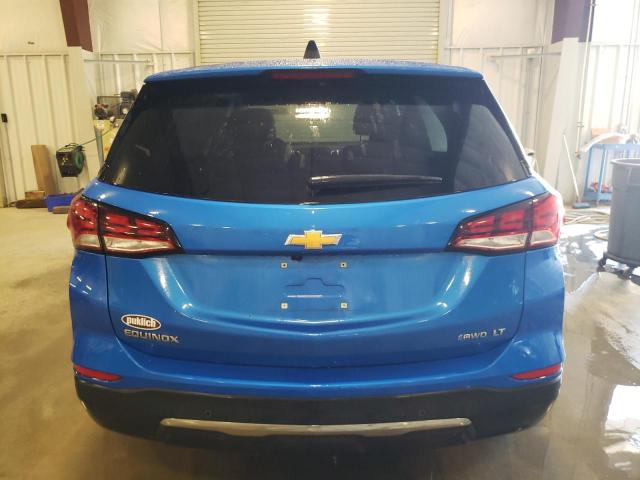 3GNAXUEG1RS109206 - 2024 CHEVROLET EQUINOX LT BLUE photo 6