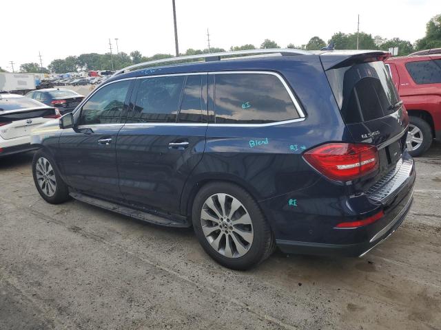 4JGDF6EE1KB240068 - 2019 MERCEDES-BENZ GLS 450 4MATIC BLUE photo 2