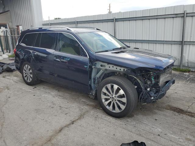 4JGDF6EE1KB240068 - 2019 MERCEDES-BENZ GLS 450 4MATIC BLUE photo 4