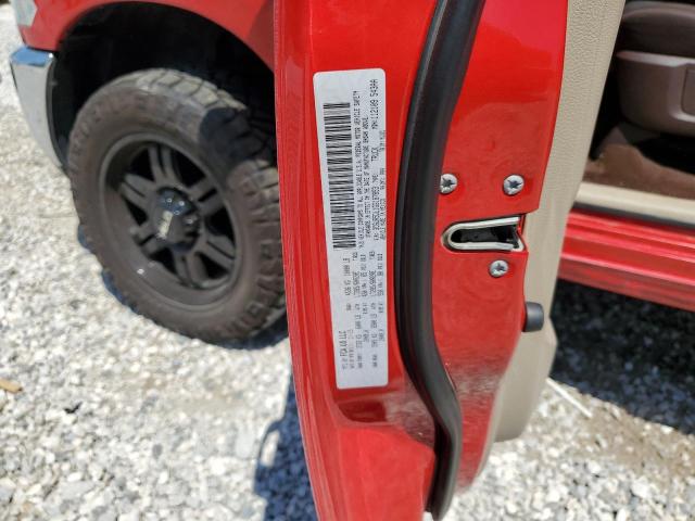 3C6UR5DL1GG187853 - 2016 RAM 2500 SLT წითელი ფოტო 12