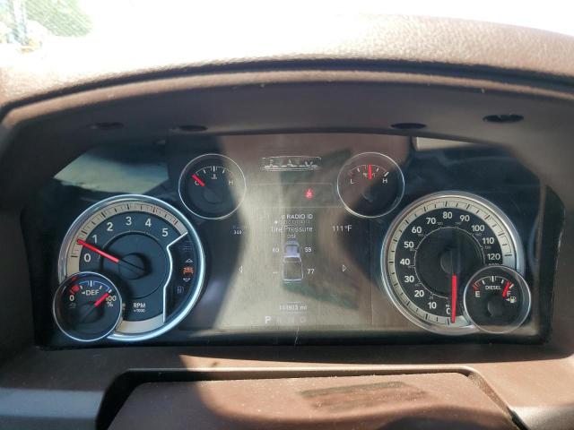 3C6UR5DL1GG187853 - 2016 RAM 2500 SLT წითელი ფოტო 9