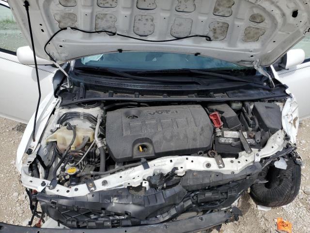 2T1BU4EE5CC893771 - 2012 TOYOTA COROLLA BASE 白色 照片 11