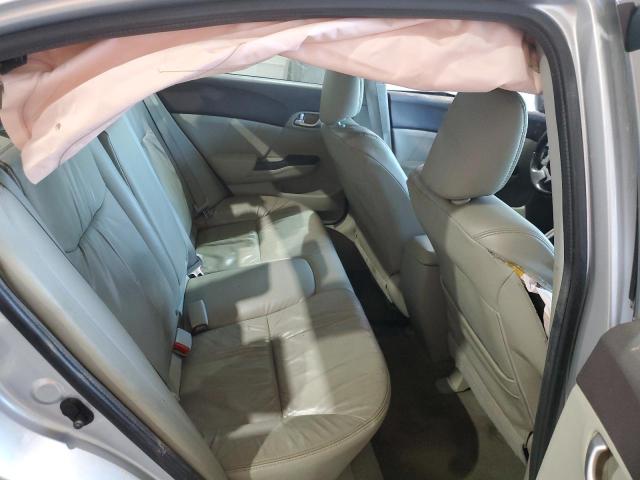 19XFB2F9XCE364654 - 2012 HONDA CIVIC EXL SILVER photo 10
