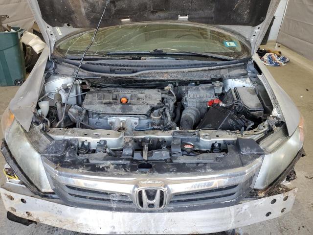 19XFB2F9XCE364654 - 2012 HONDA CIVIC EXL SILVER photo 11