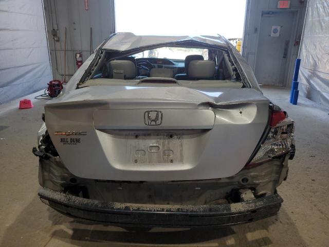 19XFB2F9XCE364654 - 2012 HONDA CIVIC EXL SILVER photo 6