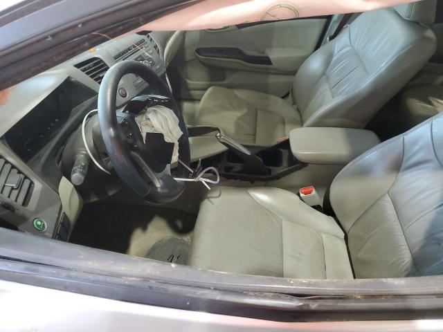 19XFB2F9XCE364654 - 2012 HONDA CIVIC EXL SILVER photo 7