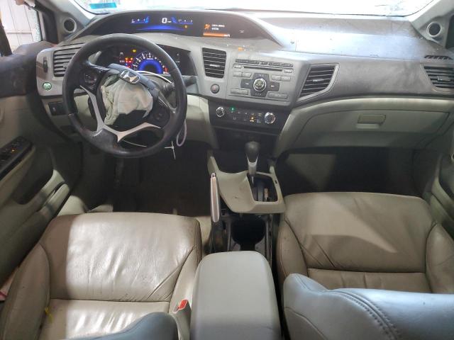19XFB2F9XCE364654 - 2012 HONDA CIVIC EXL SILVER photo 8