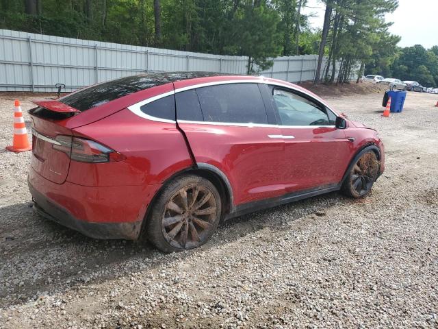 5YJXCAE28LF299927 - 2020 TESLA MODEL X RED photo 3