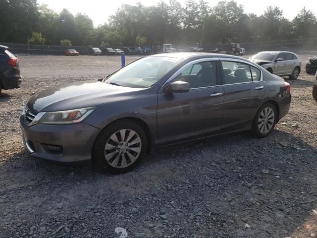 1HGCR2F89EA295467 - 2014 HONDA ACCORD EXL GRAY photo 1