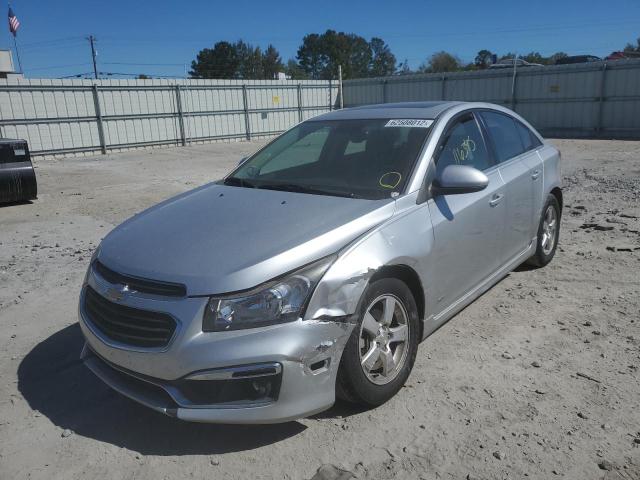 1G1PE5SB7G7209046 - 2016 CHEVROLET CRUZE LIMI LT SILVER photo 2