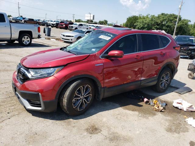 5J6RT6H82NL032993 - 2022 HONDA CR-V EXL RED photo 1