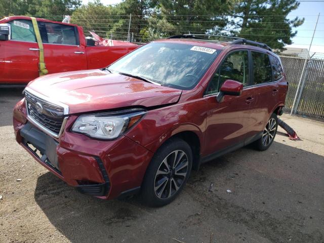 JF2SJGEC3JH411074 - 2018 SUBARU FORESTER 2.0XT PREMIUM MAROON photo 1