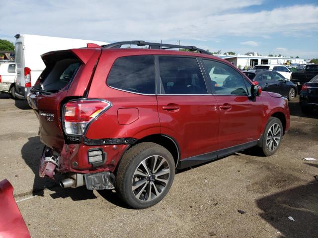 JF2SJGEC3JH411074 - 2018 SUBARU FORESTER 2.0XT PREMIUM MAROON photo 3