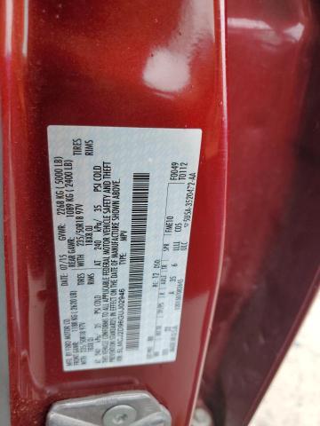 5LMCJ2D96GUJ02946 - 2016 LINCOLN MKC SELECT Կարմիր լուսանկար 13