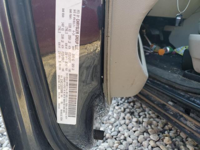 2C4RC1CG2ER338896 - 2014 CHRYSLER TOWN & COU TOURING L GRAY photo 13