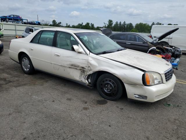 1G6KE54Y01U148377 - 2001 CADILLAC DEVILLE DHS WHITE photo 4