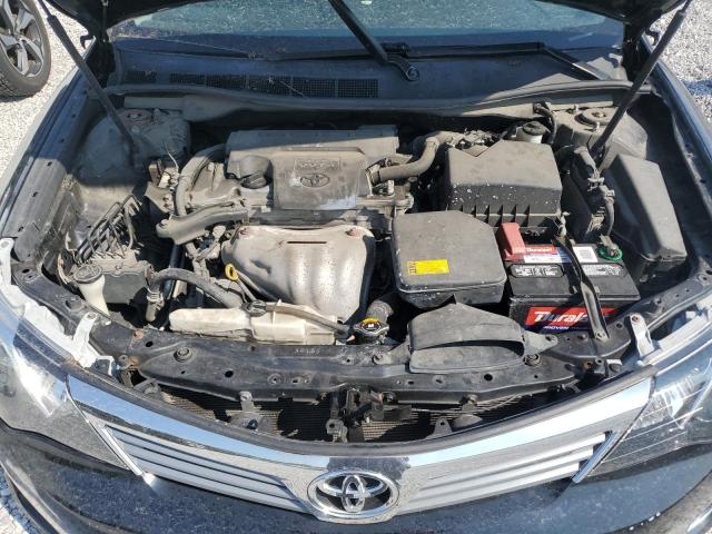 4T1BF1FK6CU155473 - 2012 TOYOTA CAMRY BASE BLACK photo 11