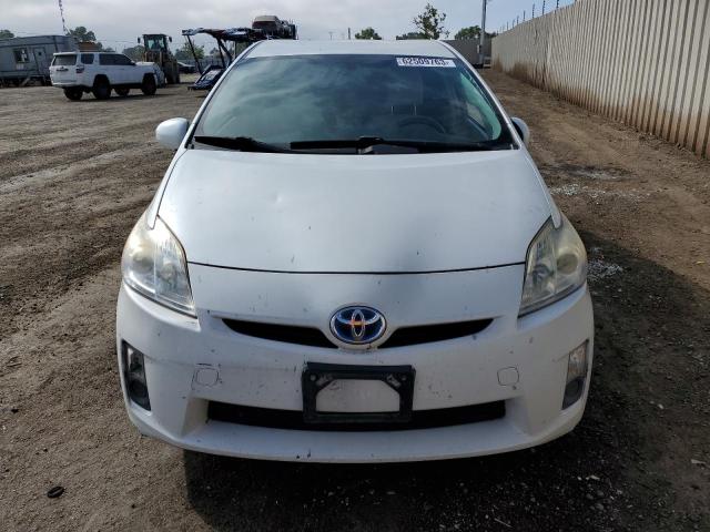 JTDKN3DU5A0128048 - 2010 TOYOTA PRIUS WHITE photo 5