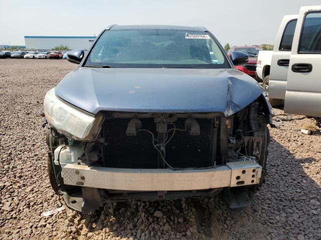 5TDKKRFH4FS051690 - 2015 TOYOTA HIGHLANDER XLE GRAY photo 5