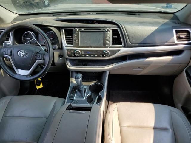 5TDKKRFH4FS051690 - 2015 TOYOTA HIGHLANDER XLE GRAY photo 8