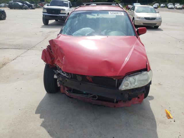 JM1BJ245831102751 - 2003 MAZDA PROTEGE PR5 RED photo 11