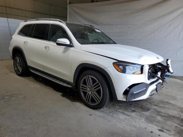 4JGFF5KE4MA559187 - 2021 MERCEDES-BENZ GLS 450 4MATIC WHITE photo 4