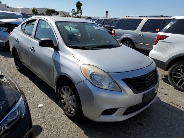 3N1CN7AP2EL852768 - 2014 NISSAN VERSA S SILVER photo 4