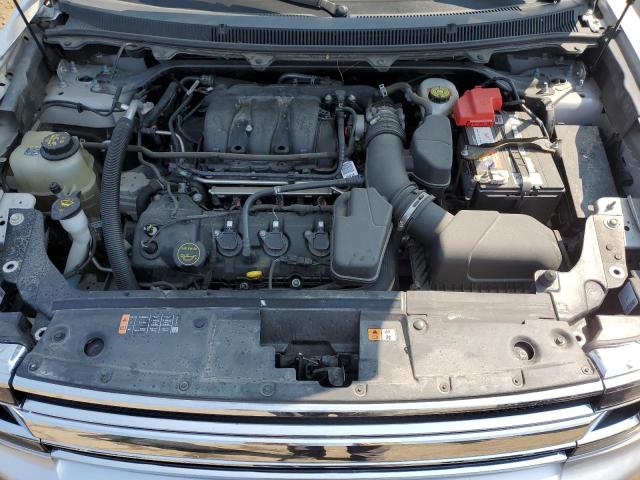 2FMHK6C84KBA31718 - 2019 FORD FLEX SEL SILVER photo 12