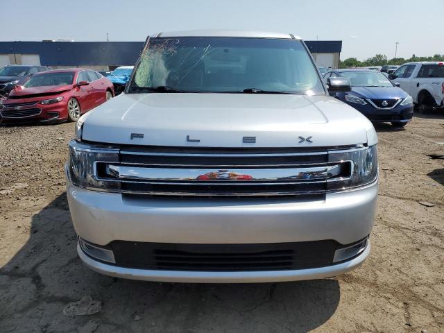 2FMHK6C84KBA31718 - 2019 FORD FLEX SEL SILVER photo 5