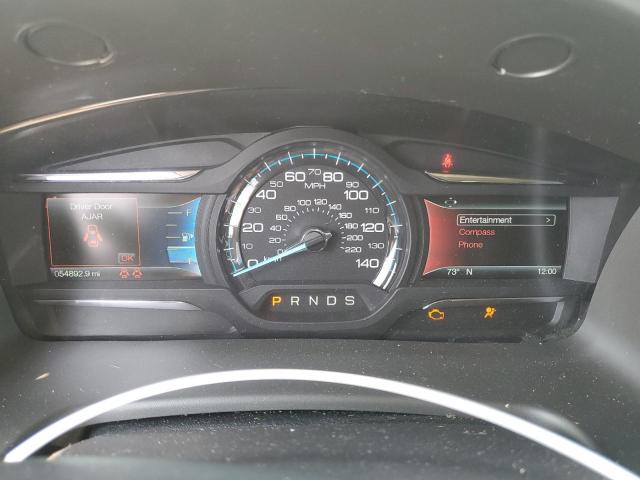 2FMHK6C84KBA31718 - 2019 FORD FLEX SEL SILVER photo 9