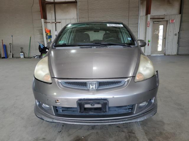 JHMGD38607S040590 - 2007 HONDA FIT S 灰色 照片 5