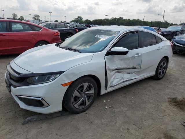 2HGFC2F64MH559658 - 2021 HONDA CIVIC LX WHITE photo 1